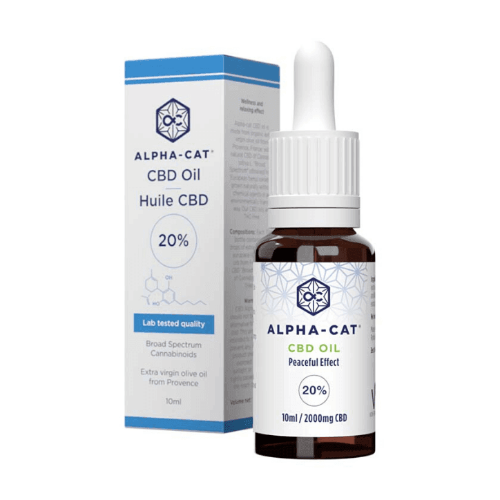CBD конопено масло 10% - 2000 mg - Alpha CAT