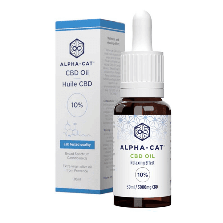 CBD конопено масло 3000 mg - Alpha Cat