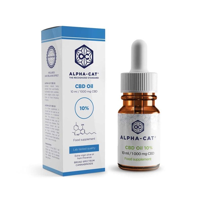 CBD масло Alpha CAT 1000 mg
