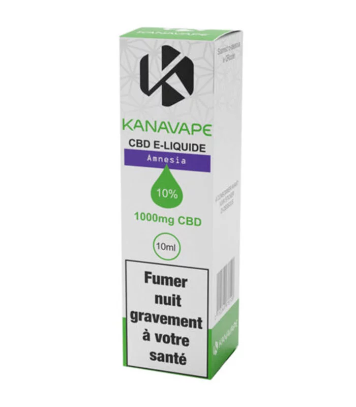 CBD вейп течност Amnesia 1000 mg - Kanavape
