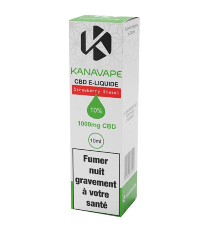 CBD вейп течност strawberry diesel 1000 mg - Kanavape